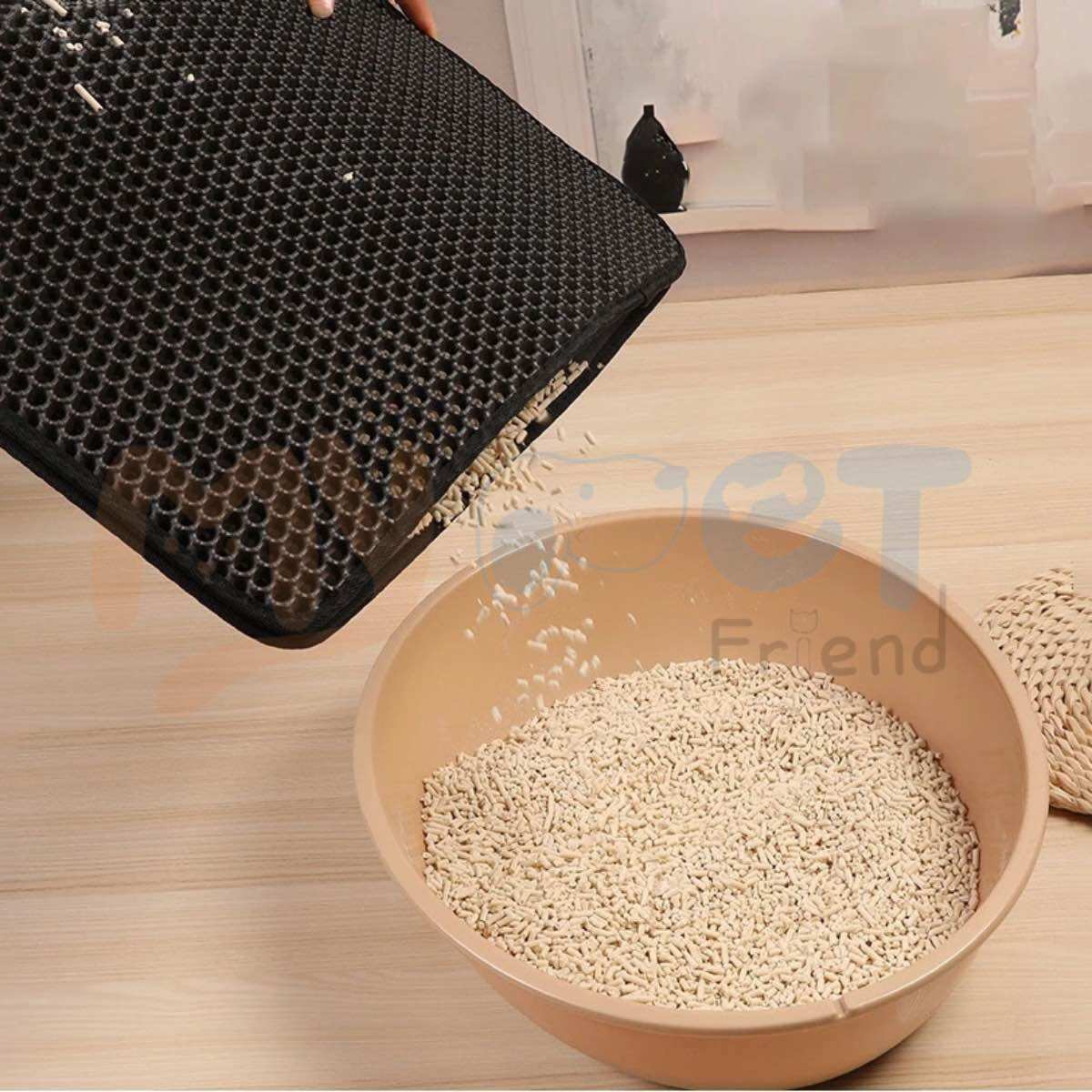 Thảm hứng cát vệ sinh cho mèo
