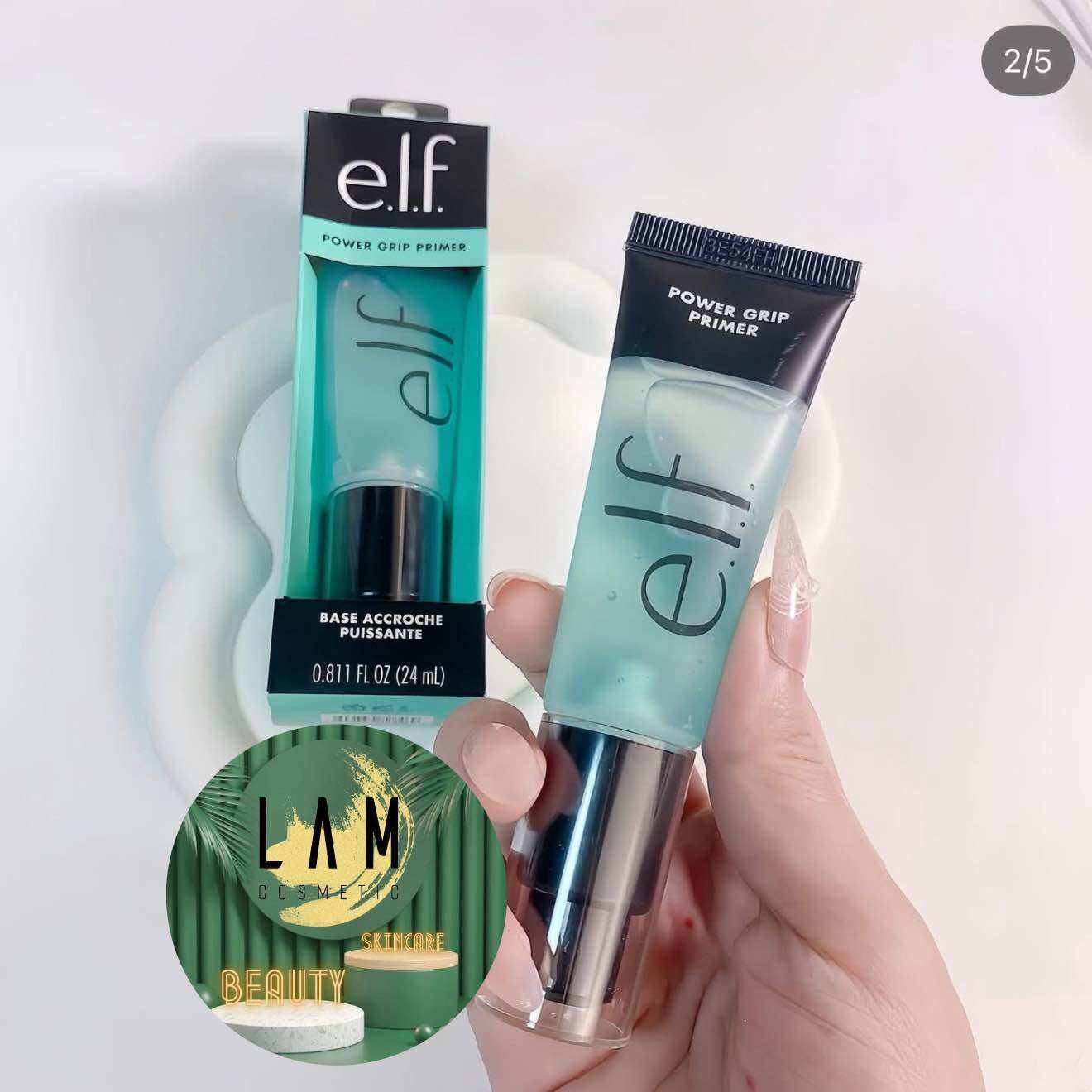 [CHÍNH HÃNG 100%] KEM LÓT DƯỠNG ẨM DẠNG GEL ELF POWDER GRIP PRIMER 24ML