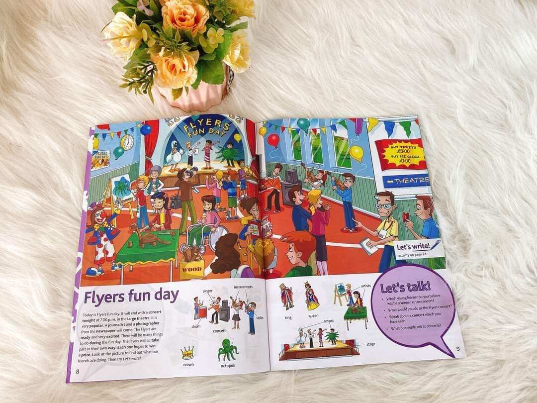 Flyers word list picture book