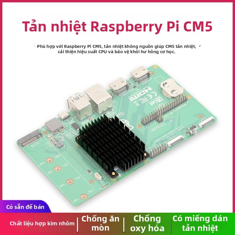 CHUANGLEBO | Heat Conducting Passive Cooler for Compute Module Giá 135,000 Đồng*Miễn phí vận chuyển