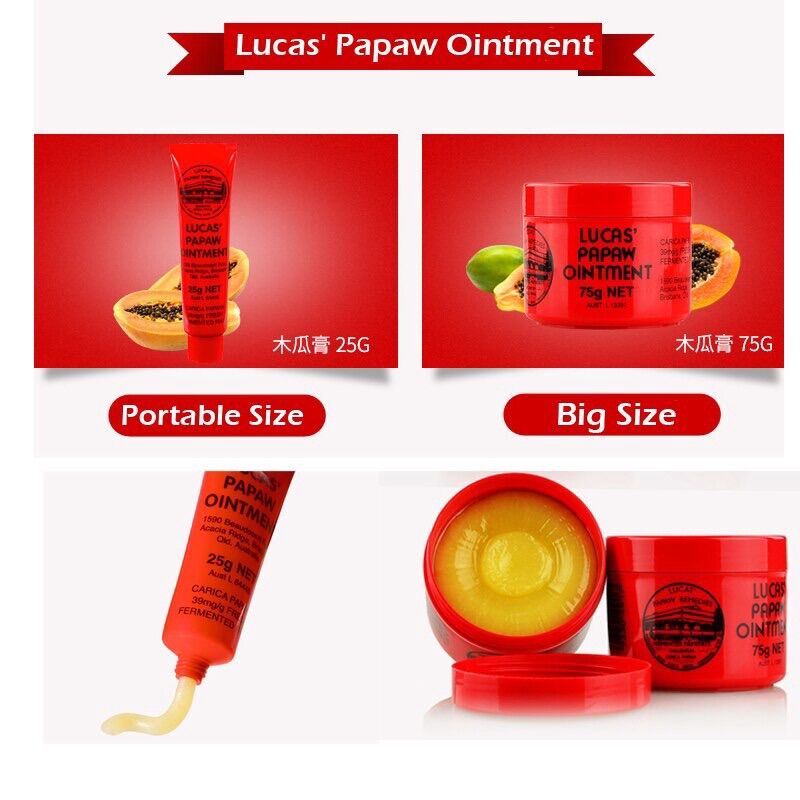 Kem Đu Đủ Đa Năng Lucas’ Papaw Ointment 25gr