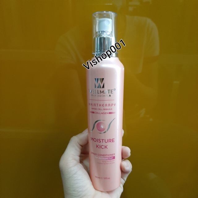 [HCM]SỮA XỊT DƯỠNG TÓC HOA SỨ VITAMIN WELLMATE 150 ML
