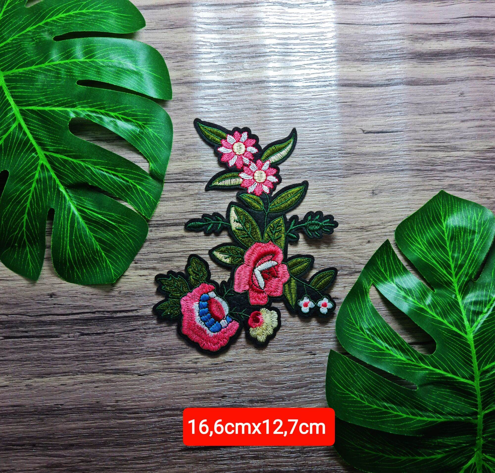 Sticker Thêu Ủi Hình Hoa Các Loại Siêu Độc Đáo