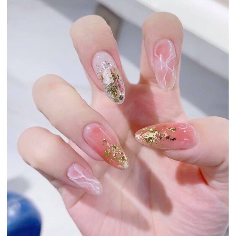 Set giấy bạc nhún, giấy bạc nail
