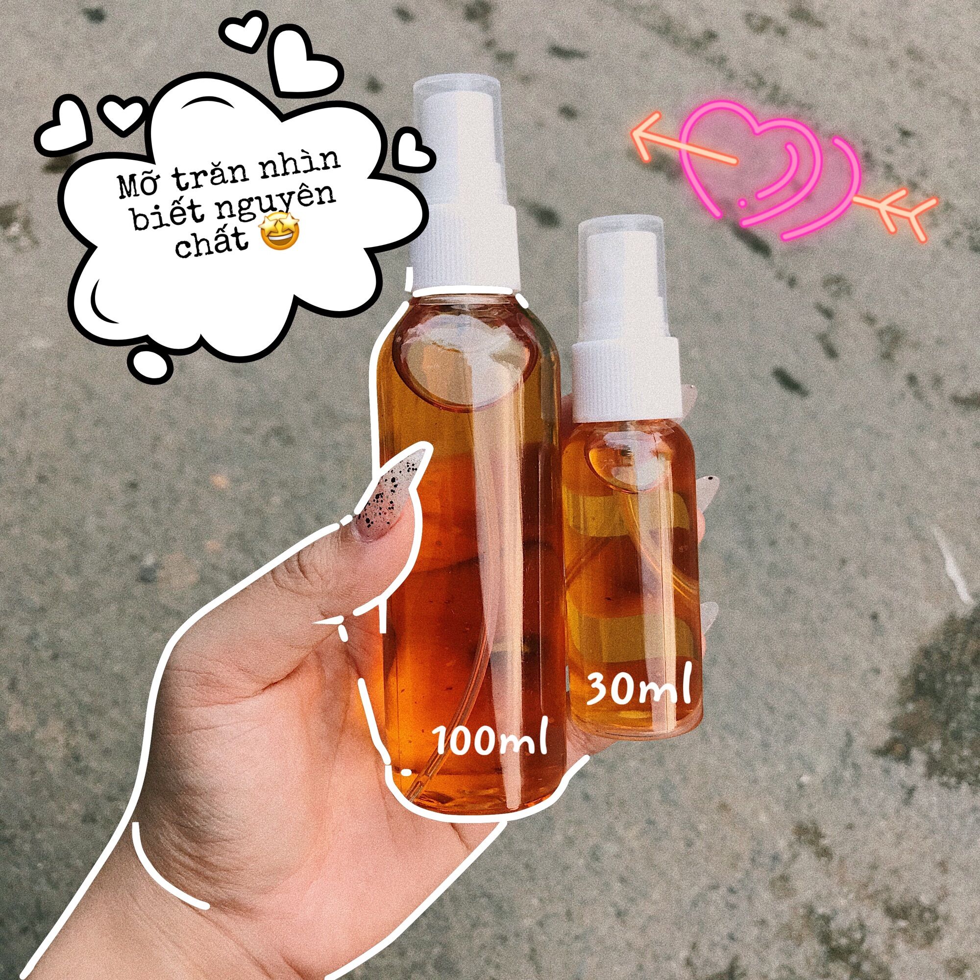 MỠ TRĂN [hỗ trợ triệt lông, dưỡng da]