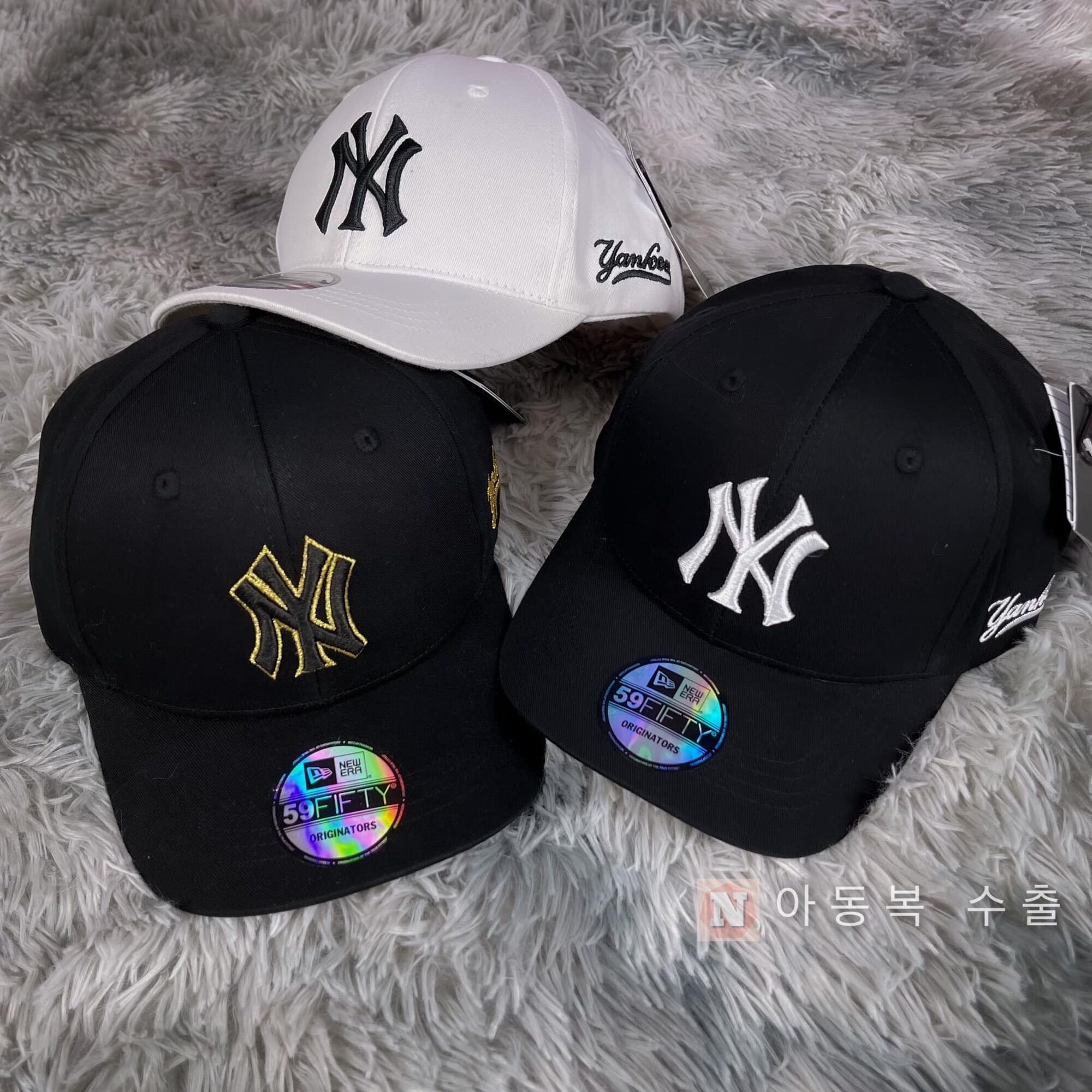 Mũ lưỡi trai bé trai bé gái, cap MLB NY Yankees hàng chuẩn form cứng cáp FULL TAG