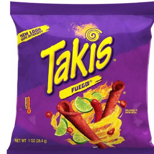 Bánh takis fuego hot chilli pepper and lime