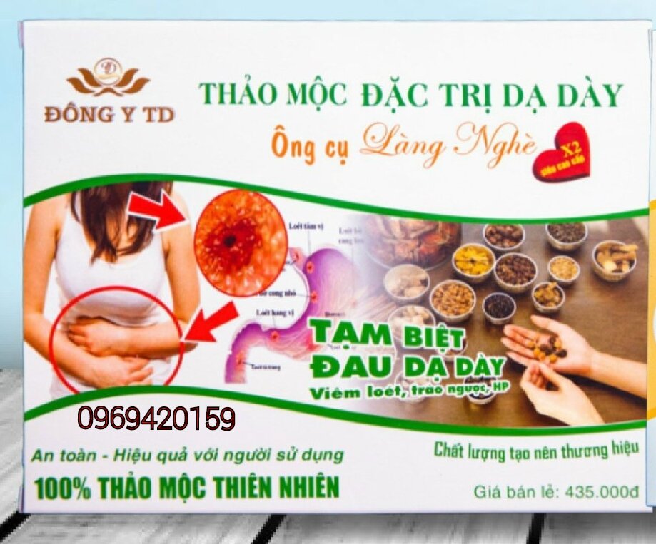 Thảo mộc dạ dày Ông cụ Làng Nghè