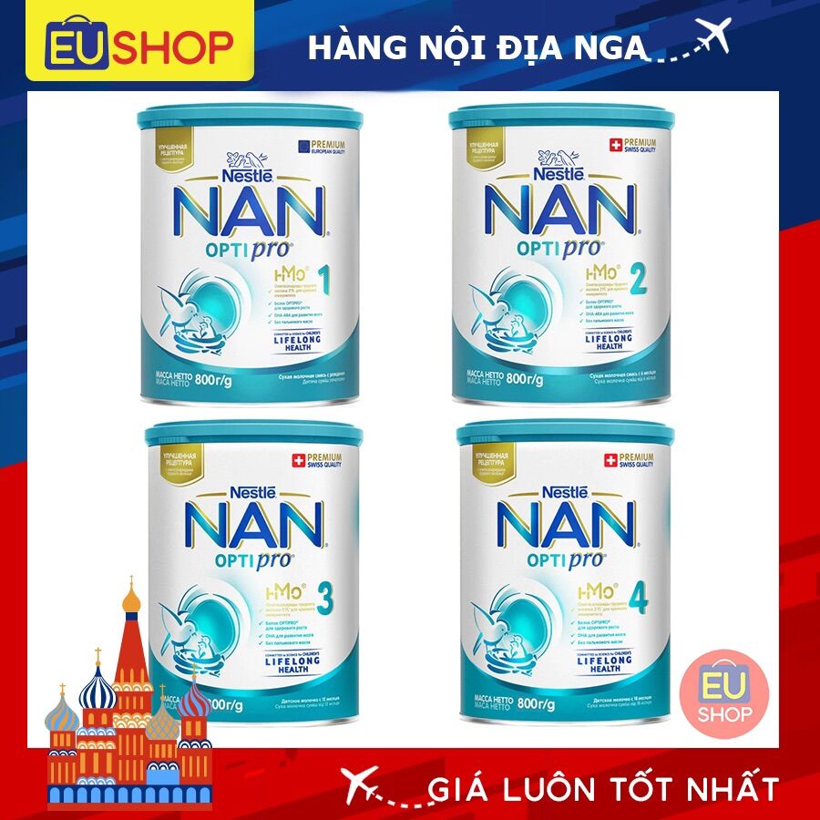 Sữa bột nan optipro ® hmo nga - hộp 800gr