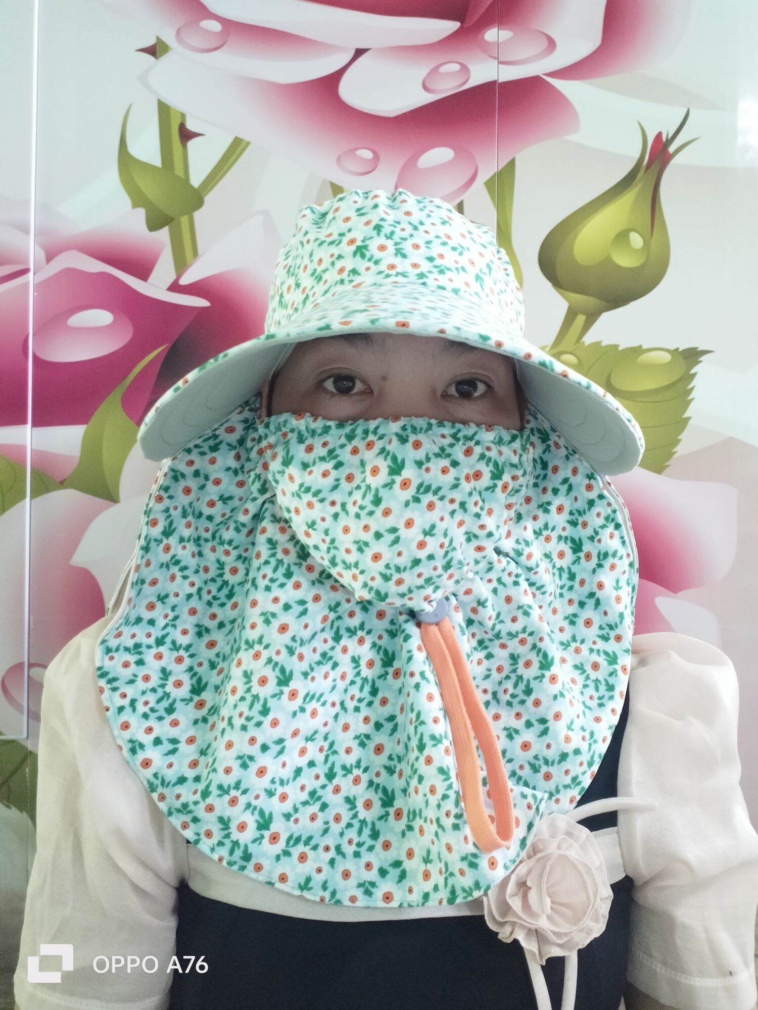 Nón khẩu trang hàng 3 lớp dày( giao bông ngẫu nhiên)
