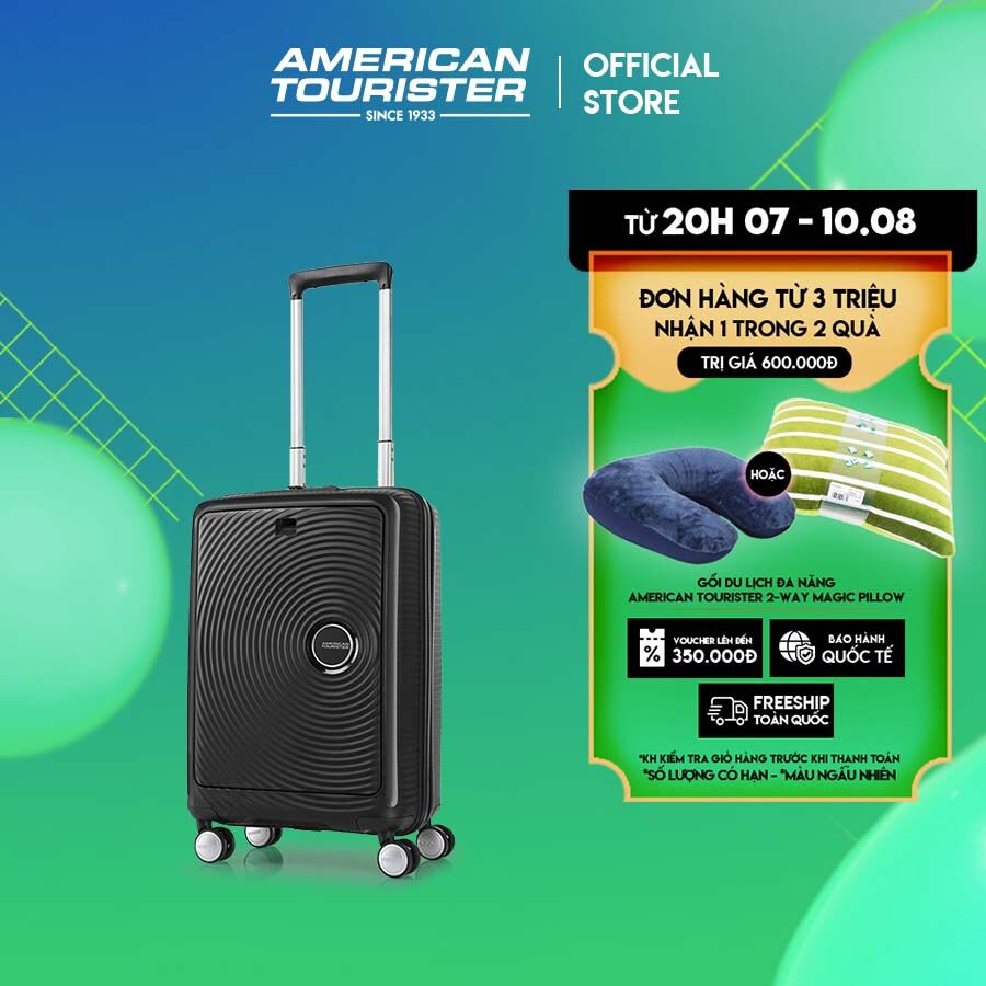 Vali kéo American Tourister Curio Spinner T Front Opn