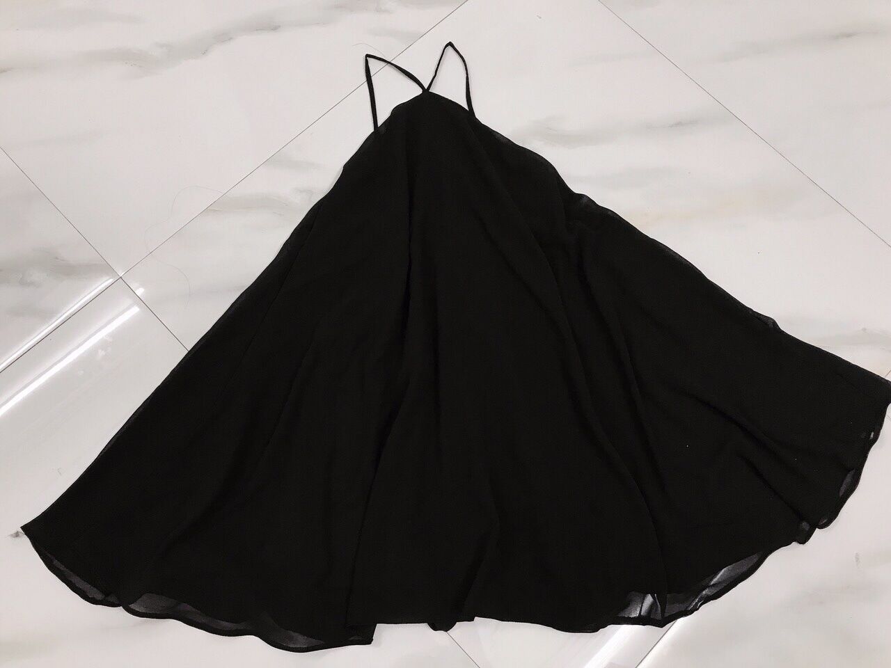 Đầm Maxi Yếm Xinh xắn kèm ảnh Thật (freesize dưới 65kg)
