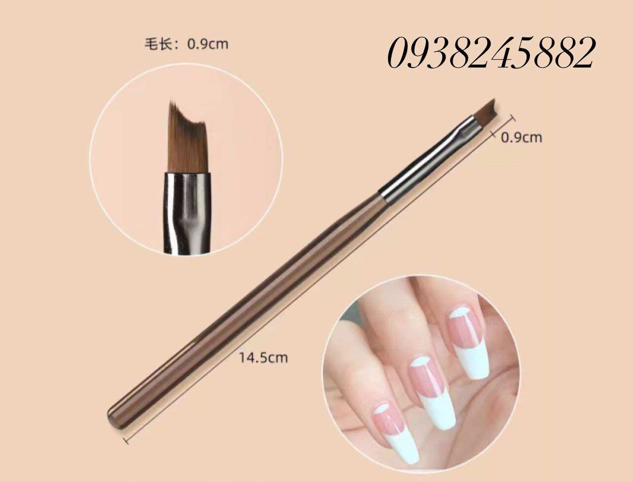 Bộ cọ nail 9 cây cơ bản