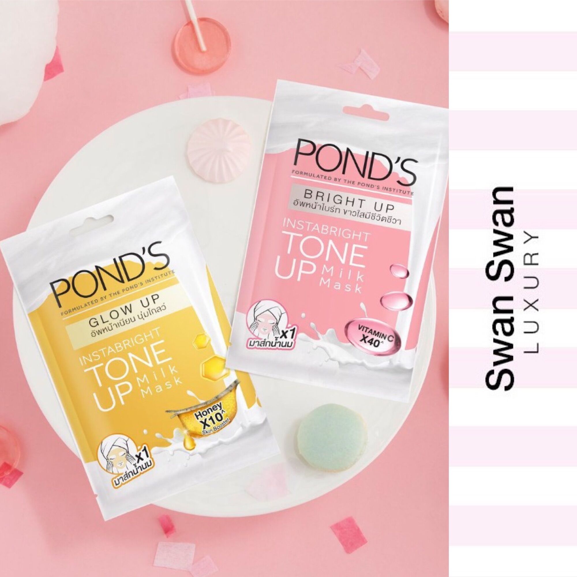 Mặt Nạ Dưỡng Da Trắng Mịm Lão Hoá Pond