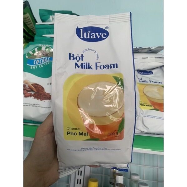 Bột milk foam luave 500g