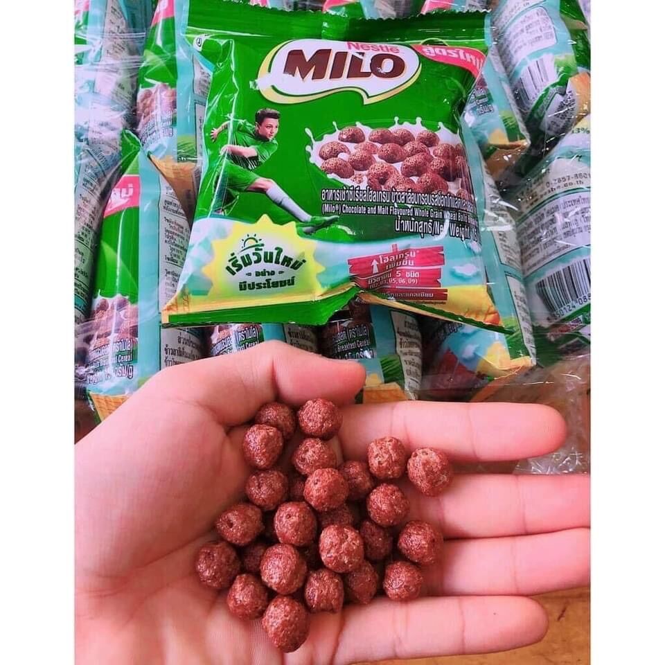 Snack milo - bim bim milo ngụ cốc ăn sáng