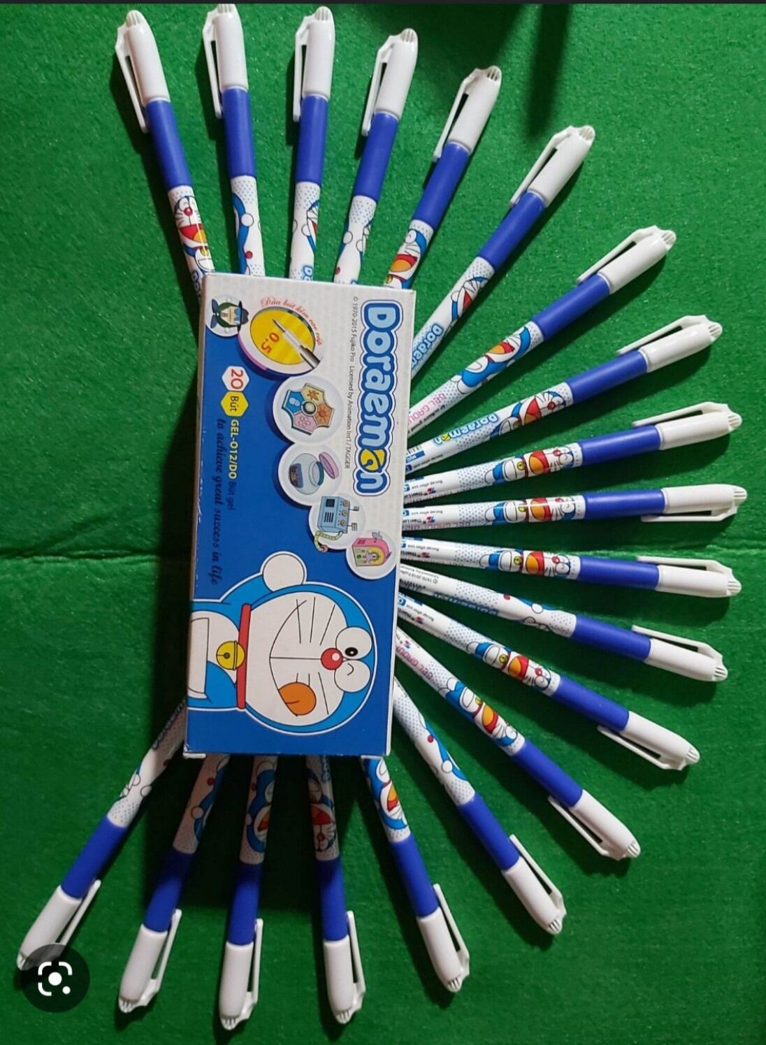 Bút gel Doraemon TL Gel-012/Do (Hộp 20 cây)