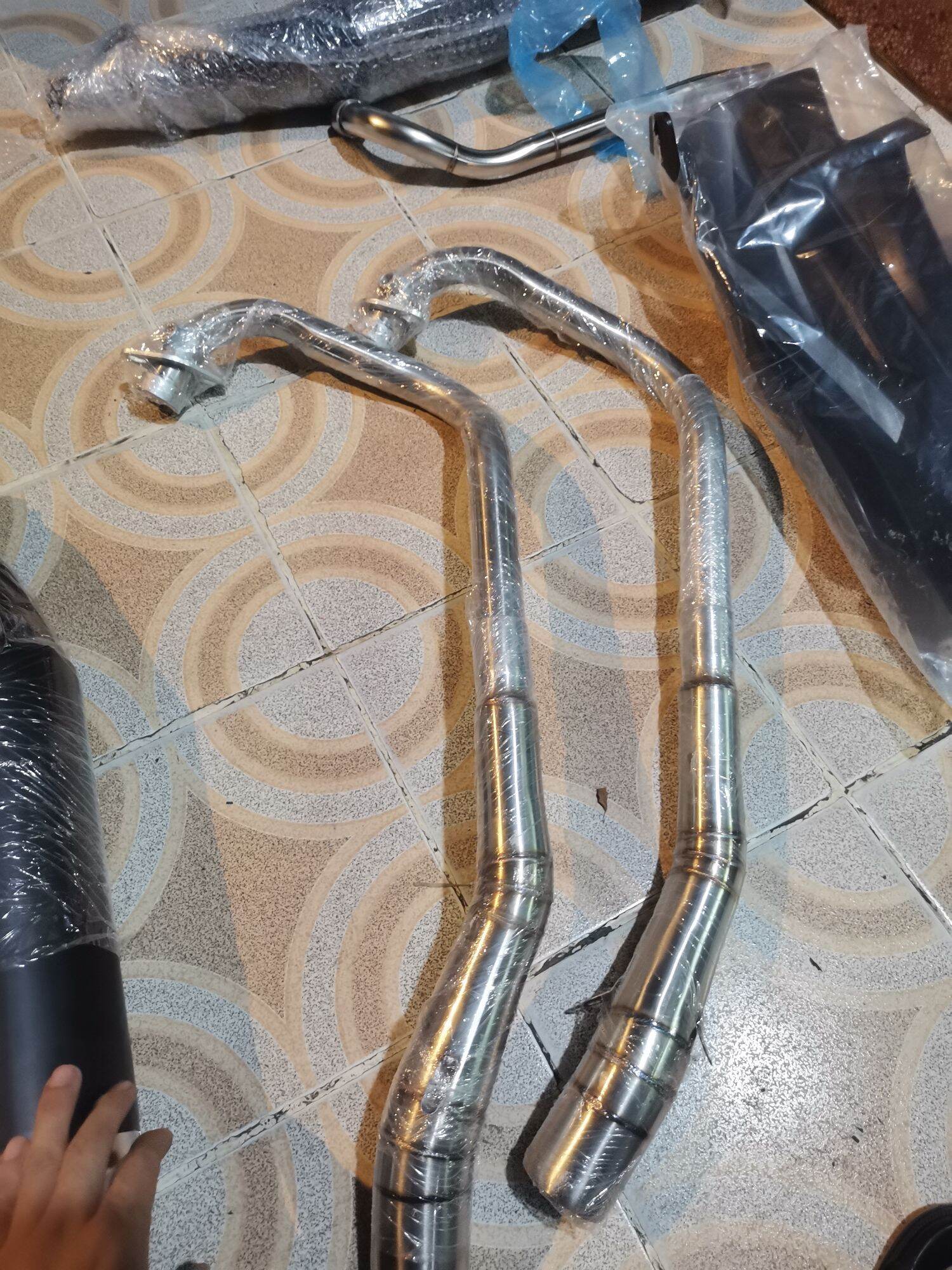 pô Raider fi satria móc cổ cong 2 khúc