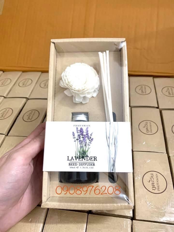 Tinh dầu que gỗ thơm phòng Phutawan hương Lavender 50ml