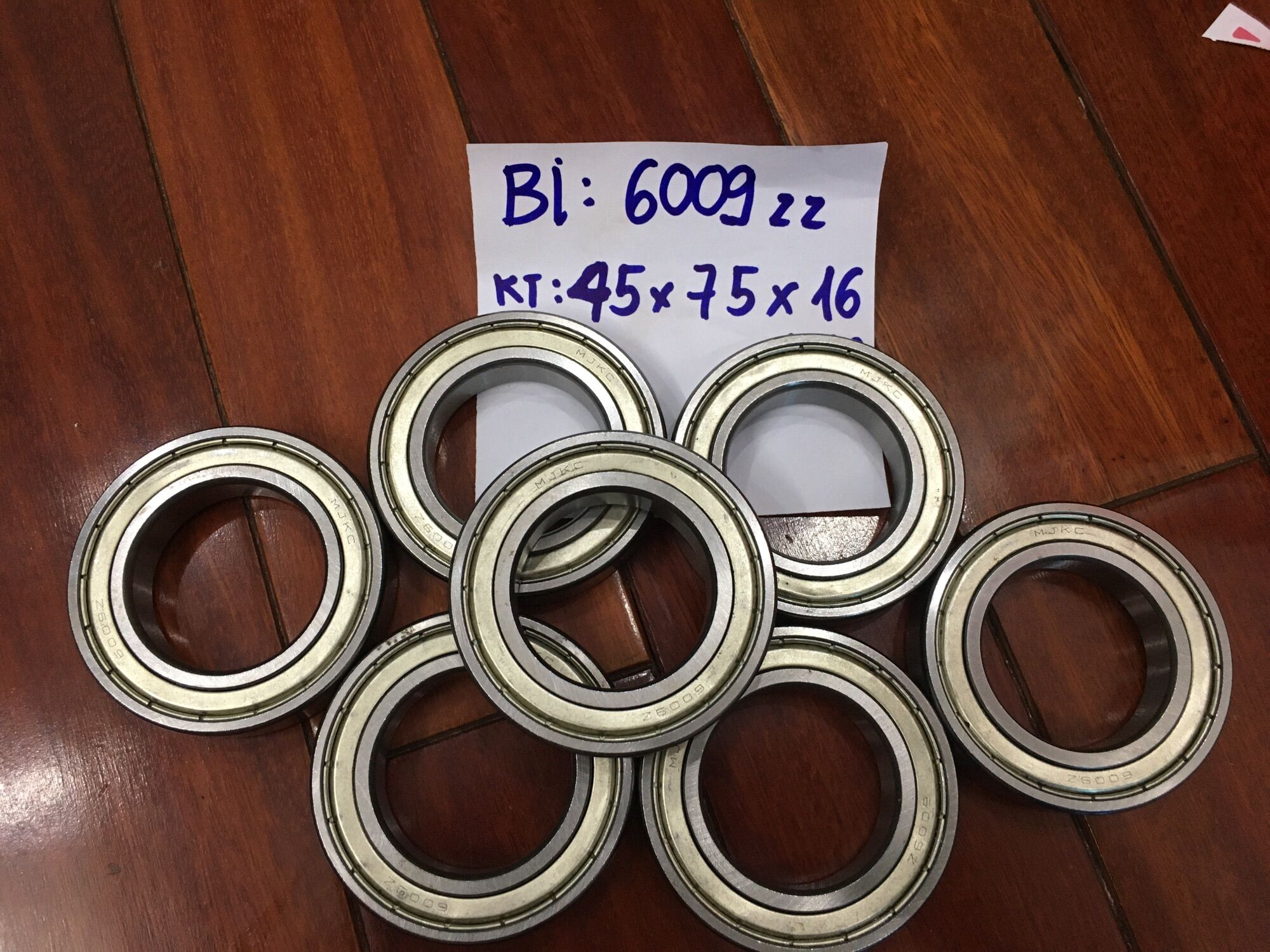 Vòng bi 6009 zz tq bi mới 90%