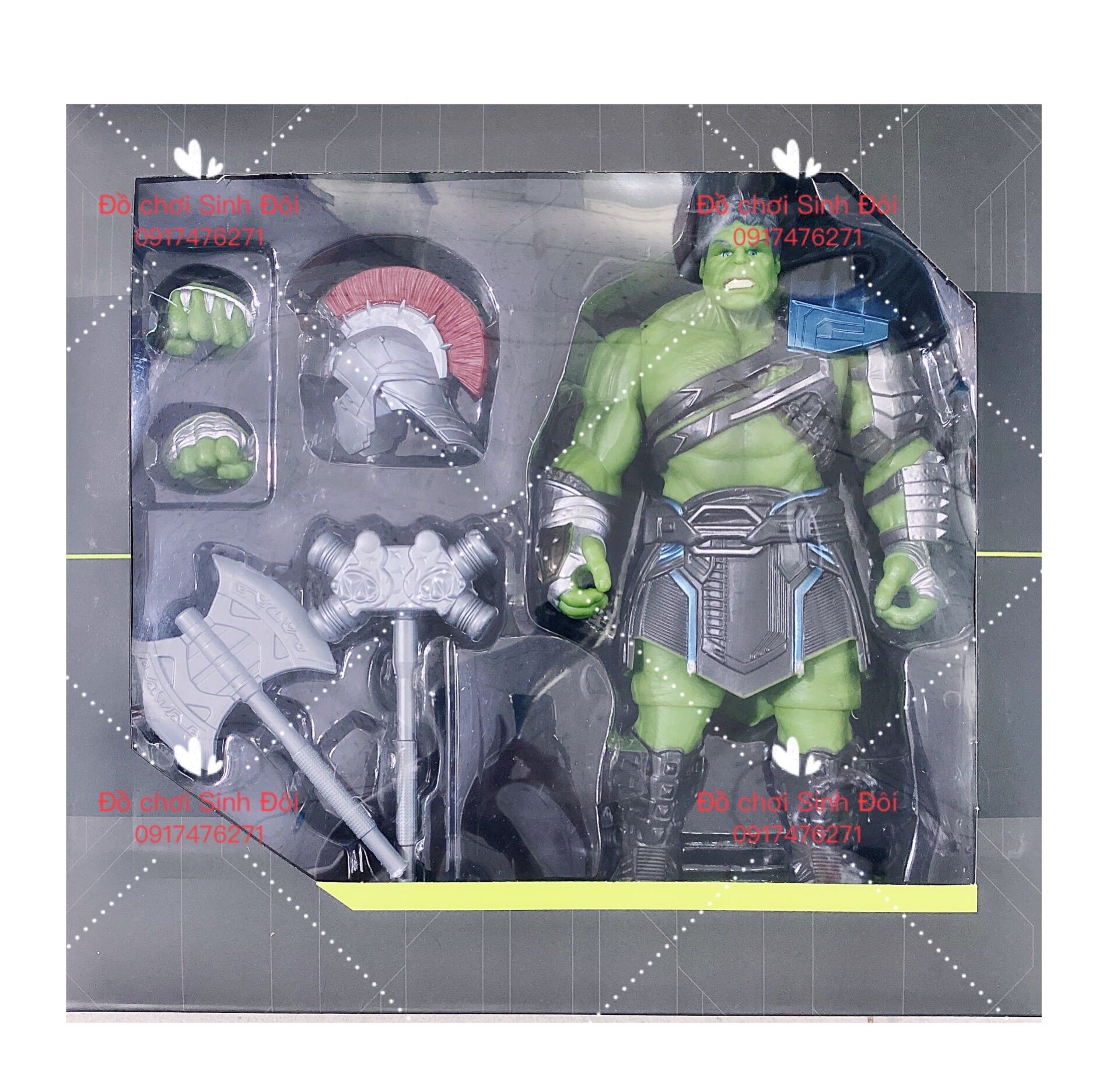 Siêu nhân khổng lồ xanh 30 cm