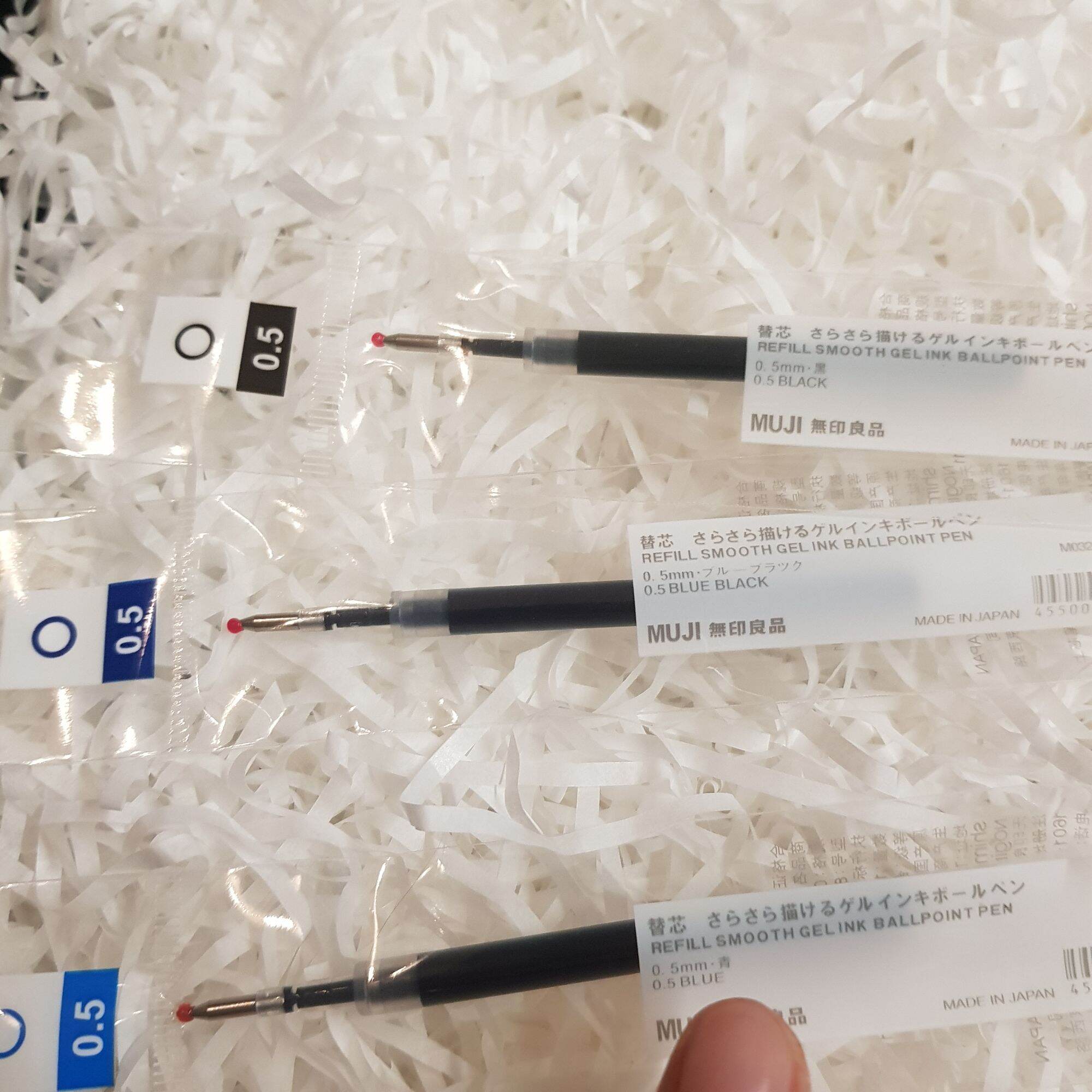 Ngòi bút gel Muji 0.38/0.5mm