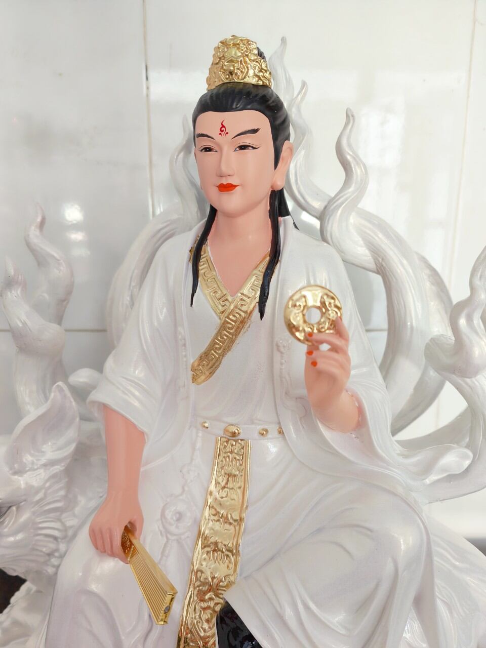 Tượng Hồ Ly Tiên Nam cao 40cm