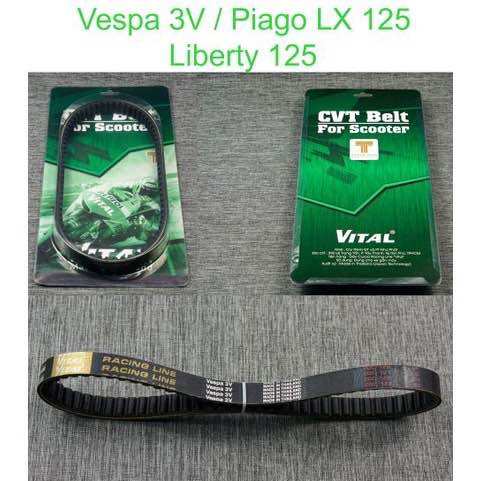 Dây curoa vital kevlar vespa sprint iget /fly /srint 125 / vespa 3v/liberty 125 s chính hãng thailand