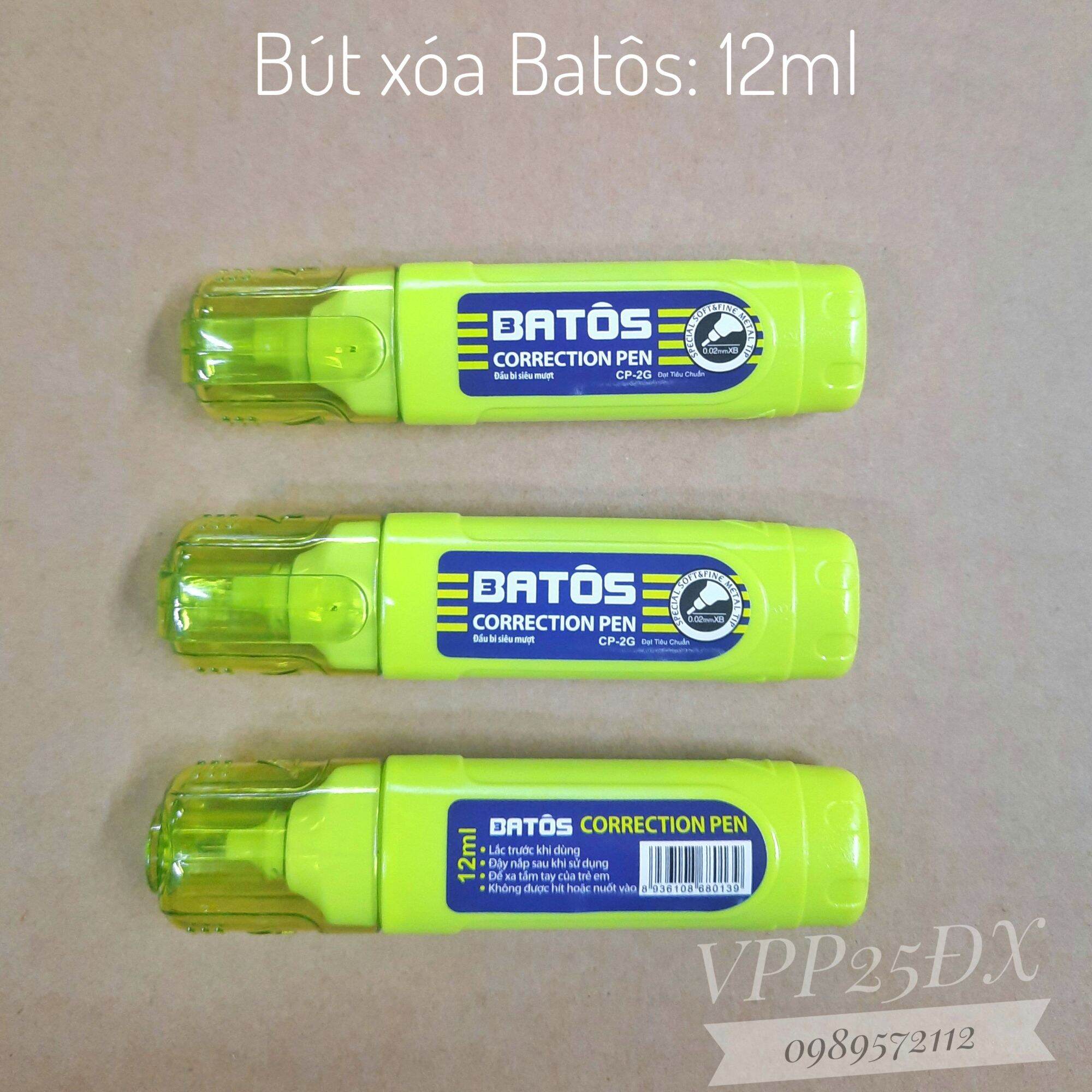 Bút xóa nước Batôs 12ml