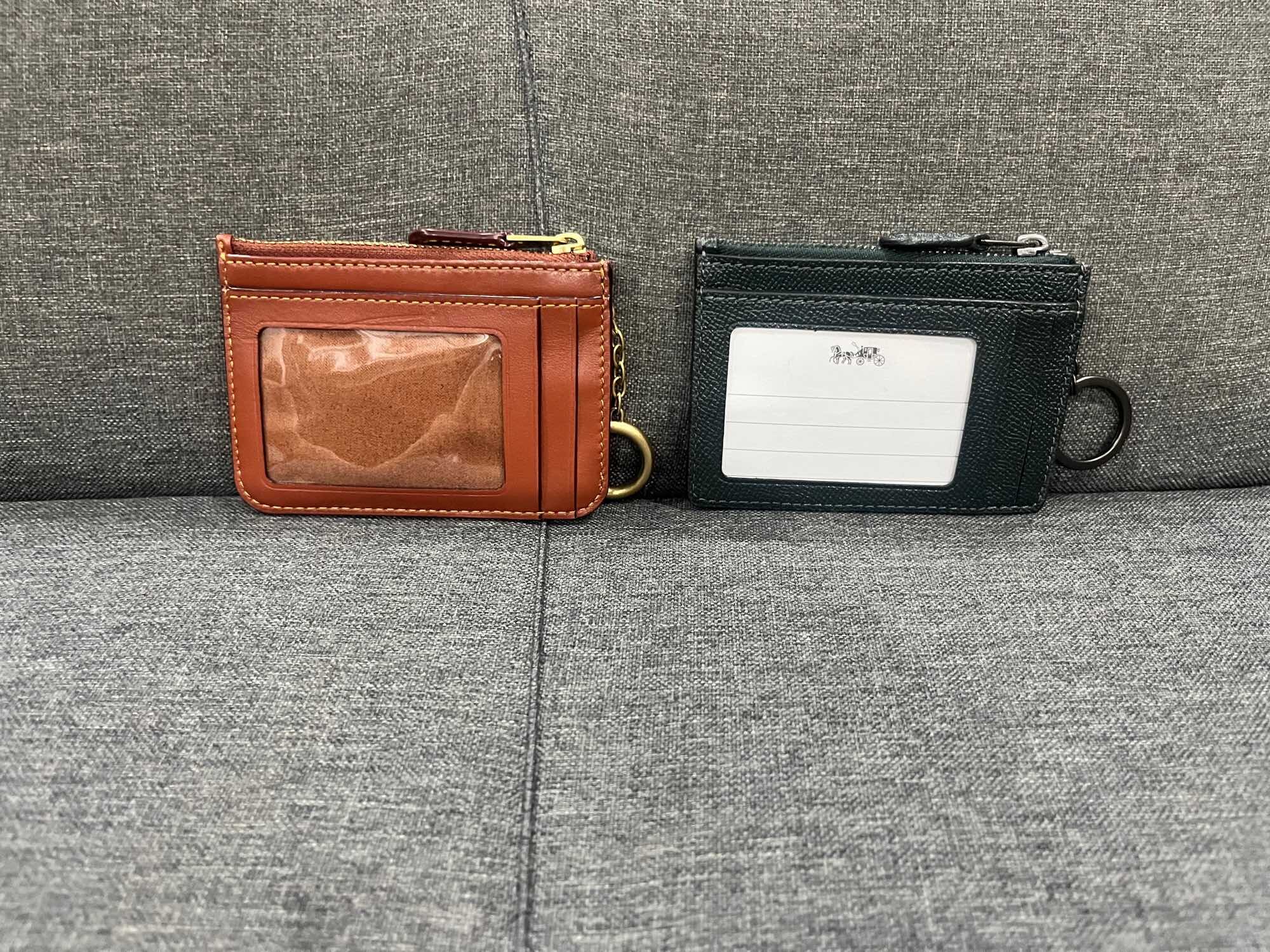 Authentic Sẵn hàng Ví đựng thẻ Mini COACH CARD HOLDER
