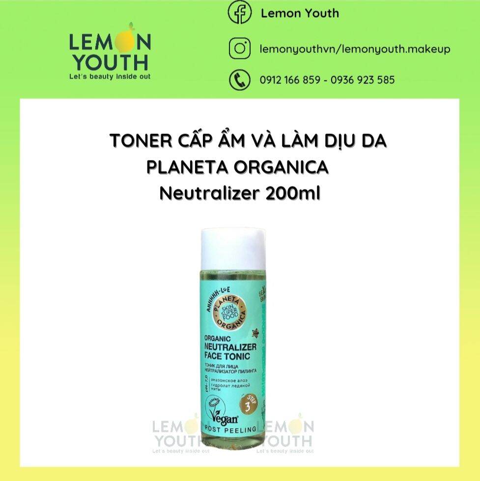 Giảm giá Toner cấp ẩm Planeta Organica Neutralizer 200ml - BeeCost