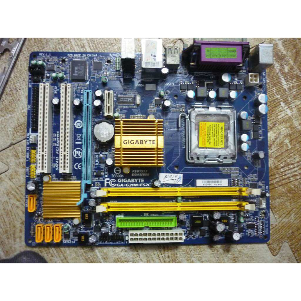 MAIN G31 GIGA ASUS FOXCOM ECS ...RAM DDR2