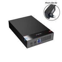 Vỏ Ổ Cứng Ngoài 3.5 Inch SATA SSD HDD Hỗ Trợ USB 3.0 Sang SATA III Tương Thích UASP Cho PC Laptop - Hỗ Trợ Tối Đa 10TB
