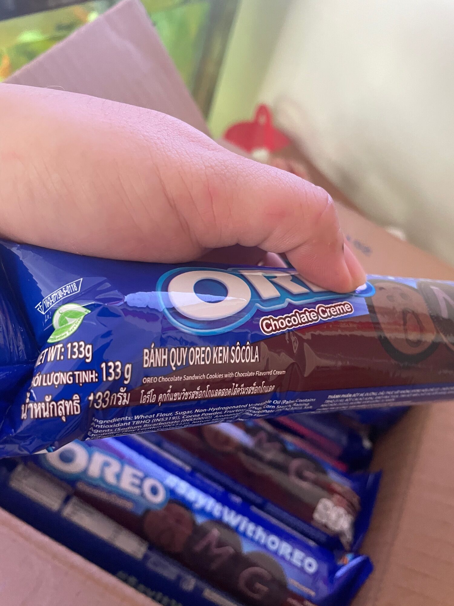 Bánh Quy Kem OREO Cây 133g