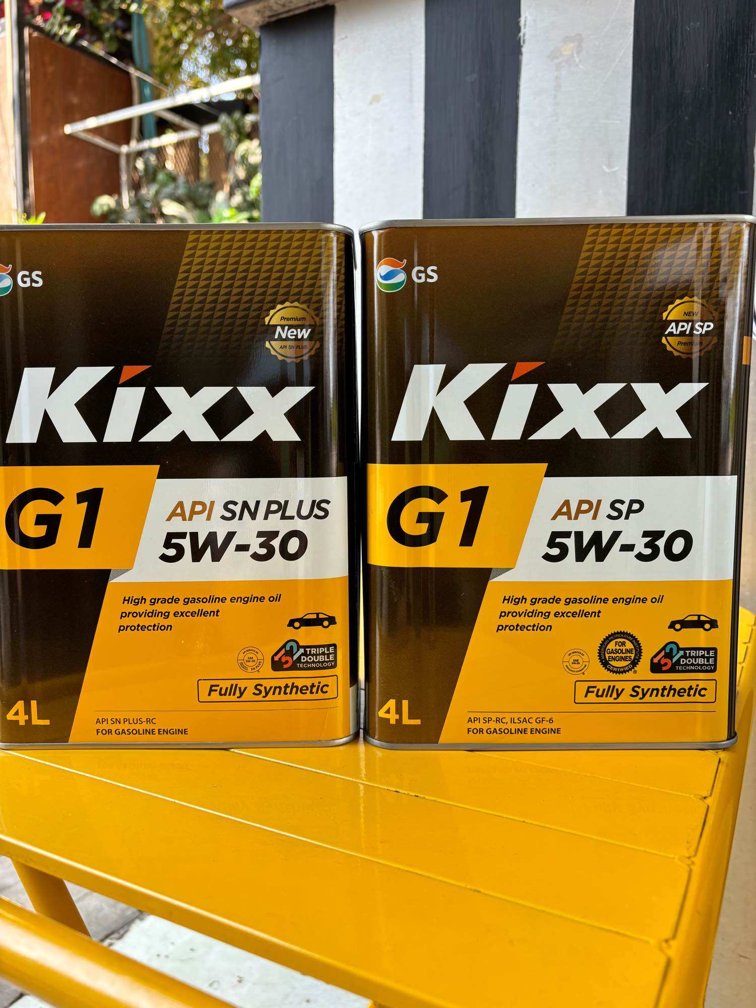 Combo 4 bình nhớt Kixx G1 5W-30