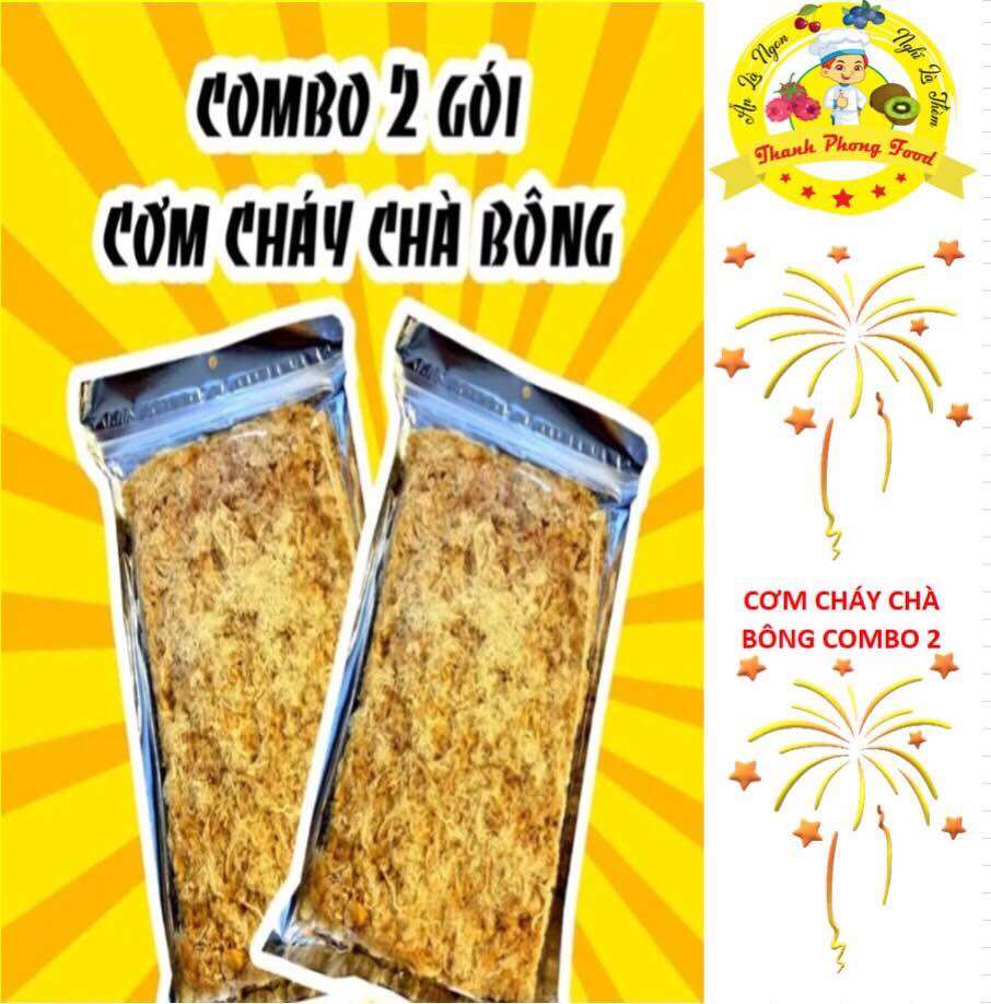 Cơm Cháy Siêu Chà Bông Túi Zip 200gr
