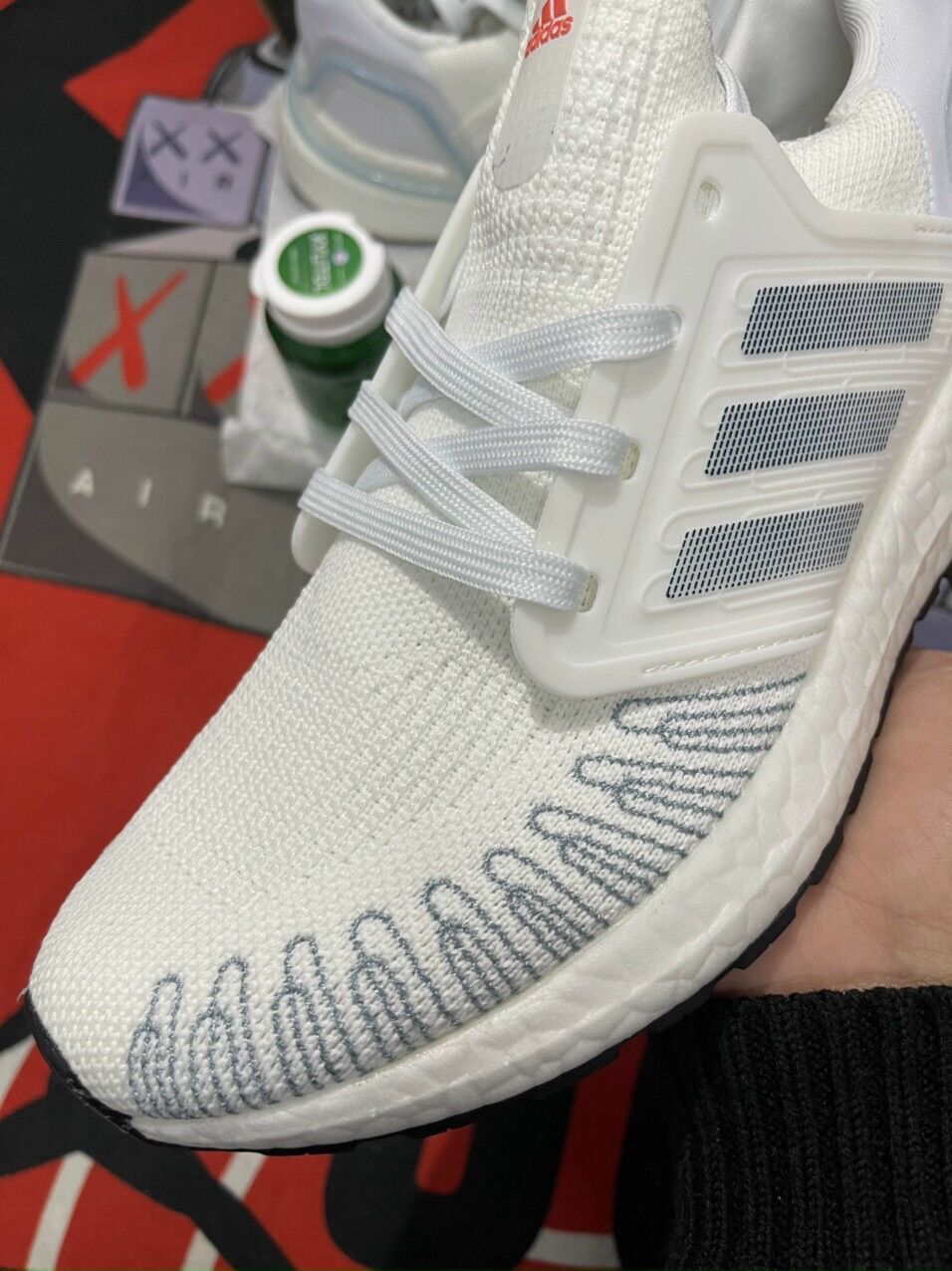 Giày Ultra Boost 6.0 nam nữ trắng - Ann Shoes