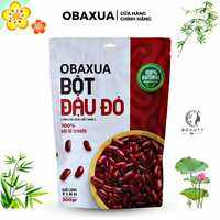 Bột đậu đỏ Obaxua nguyên chất sạch mịn 100% Organic - Mặt Nạ Dưỡng Trắng Da Dưỡng ẩm Mờ Thâm Tẩy Tế Bào Chết