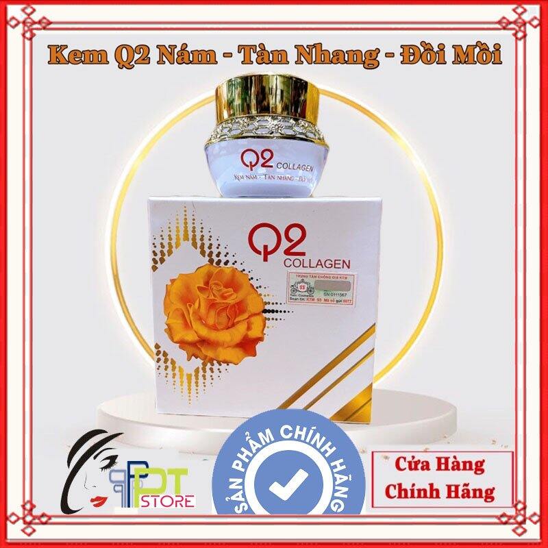 Kem q2 collagen nám - tàn nhang - đồi mồi