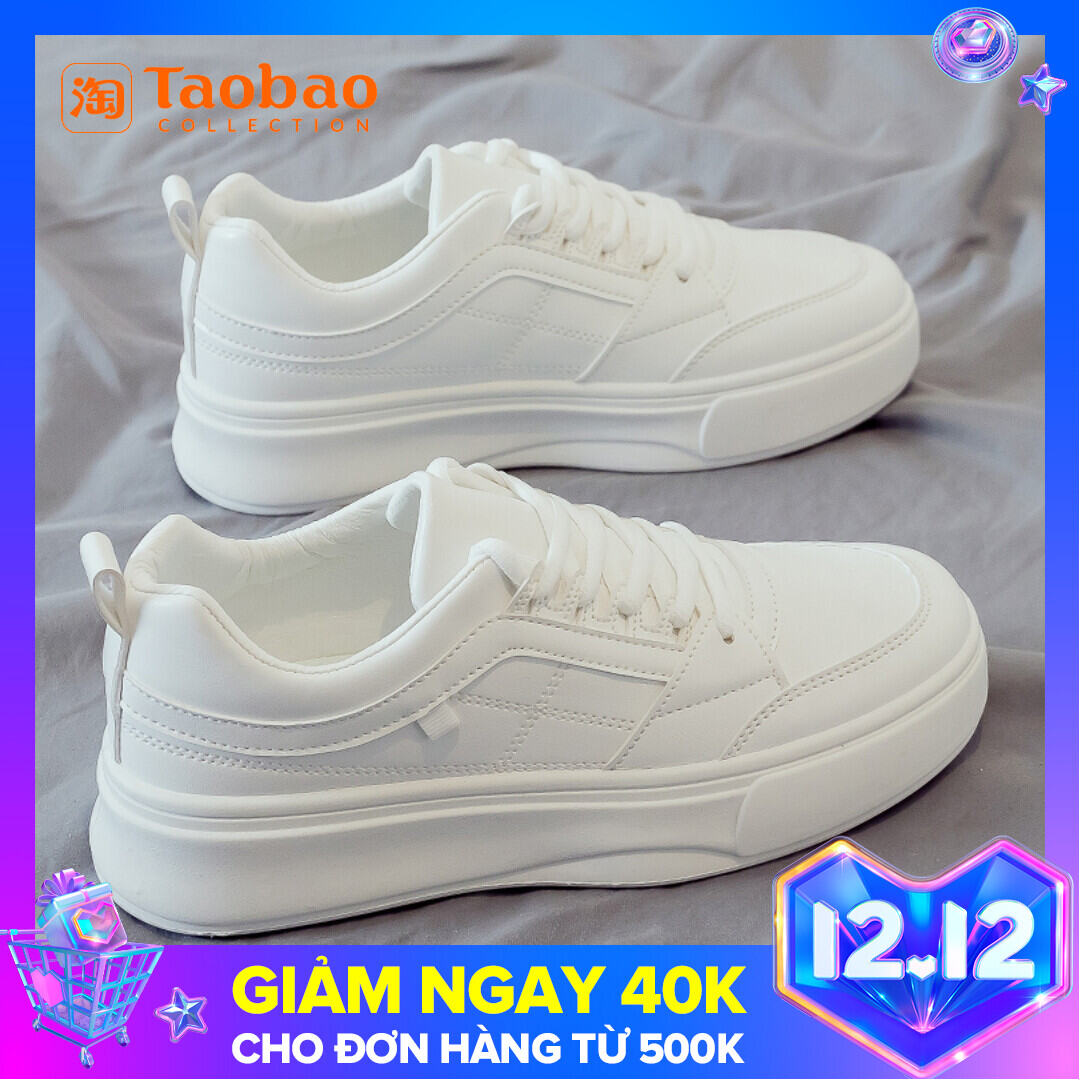 Giày Trắng Mẫu Mới Mùa Hè 2023 Giày Đế Bằng Chunky Sneaker Mẫu Xuân Thu Thường Ngày Thể Thao Dễ Phối Cho Nữ Mẫu Hot Thu Sành Điệu Instagram