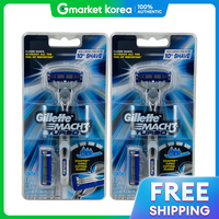 Gillette | 2 dao cạo râu Gillette Mach3 Turbo