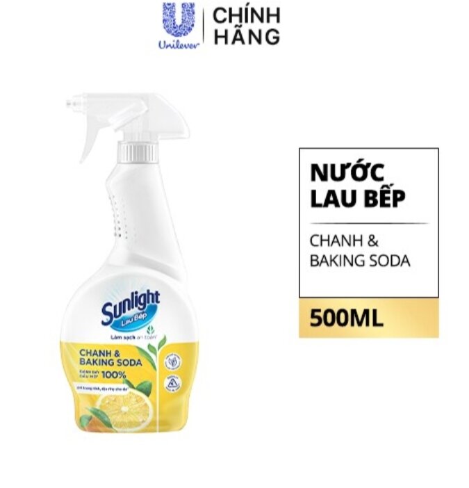 Nước lau kính,lau bếp sunlight