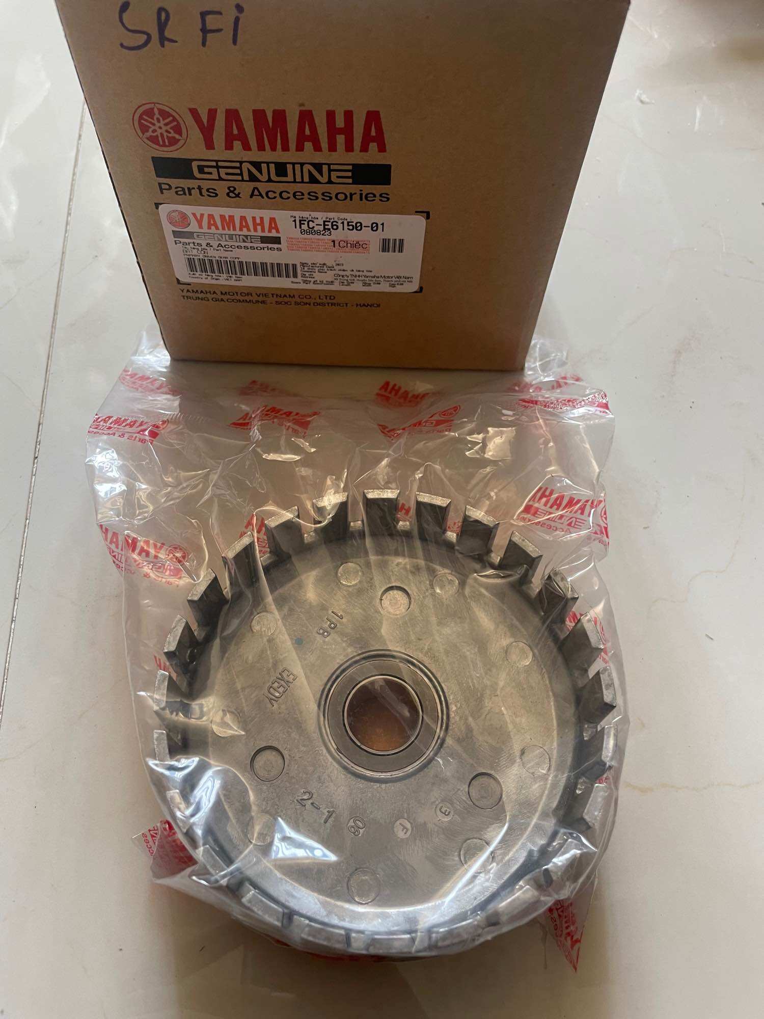 Đế nồi sau Sirius Fi/Jubiter Fi Chuồng heo nồi sau Sirius Fi/Jubiter Fi chính hãng Yamaha