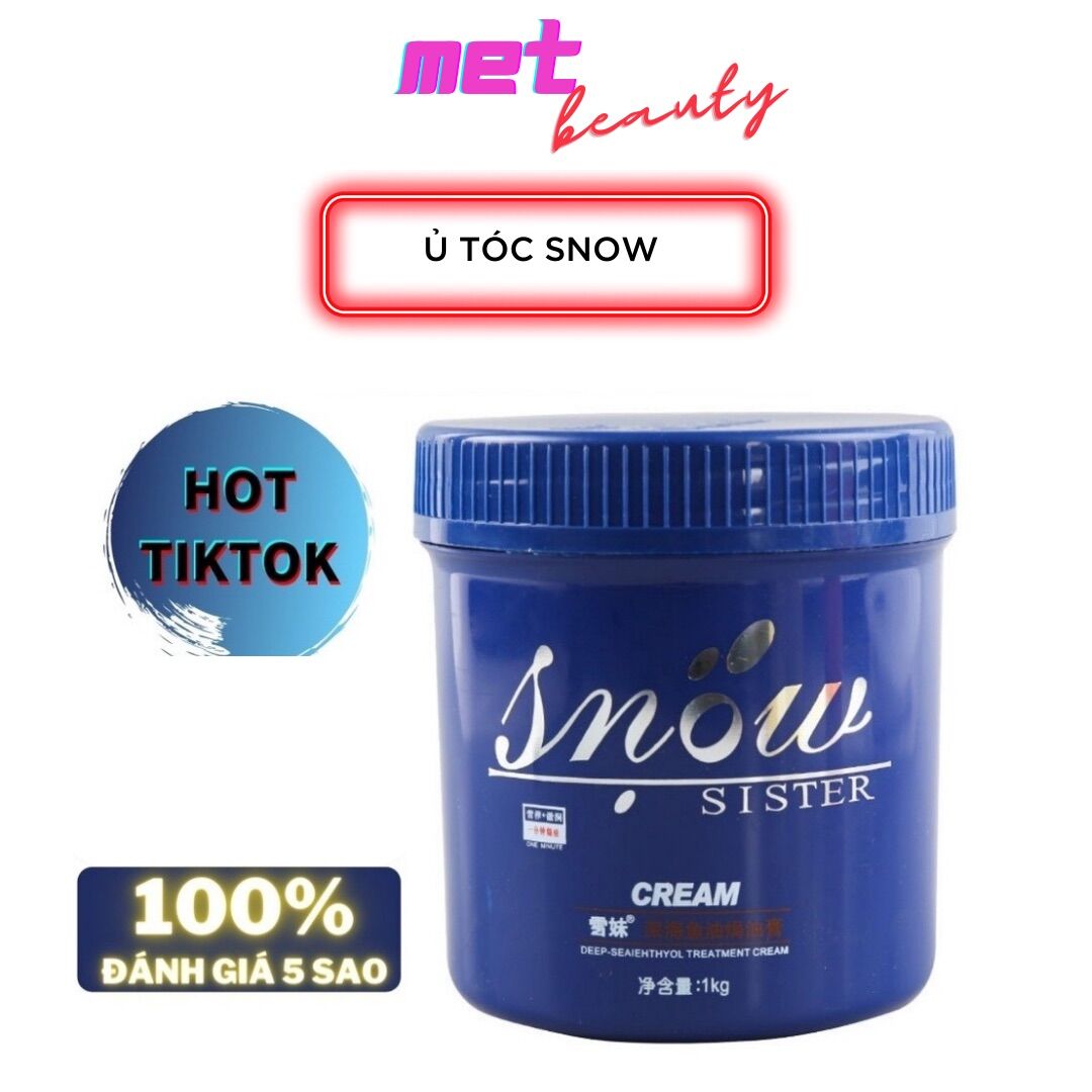[HCM]?GIÁ TỐT? Ủ TÓC SNOW 1000ML GIÚP TÓC CHẮC KHOẺ MƯỢT BÓNG TÓC