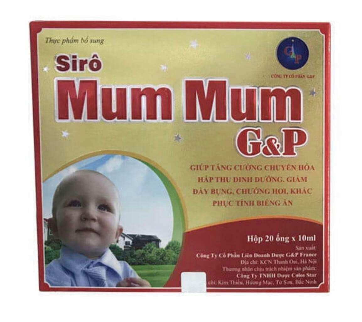 Siro ăn ngon Mum Mum G&P