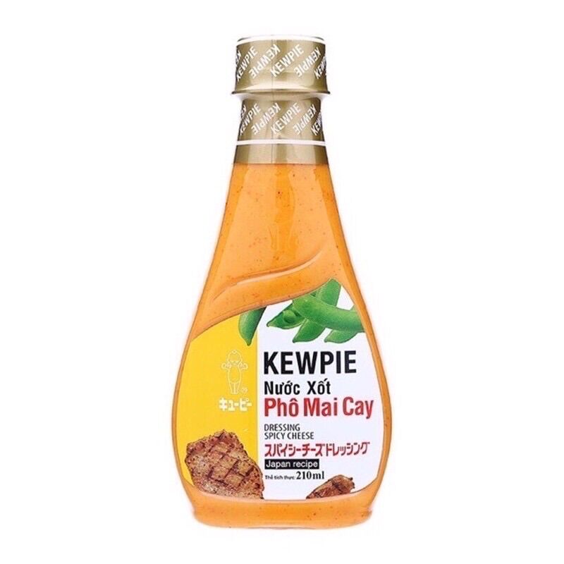 Nước xốt phô mai cay kewpie 210ml