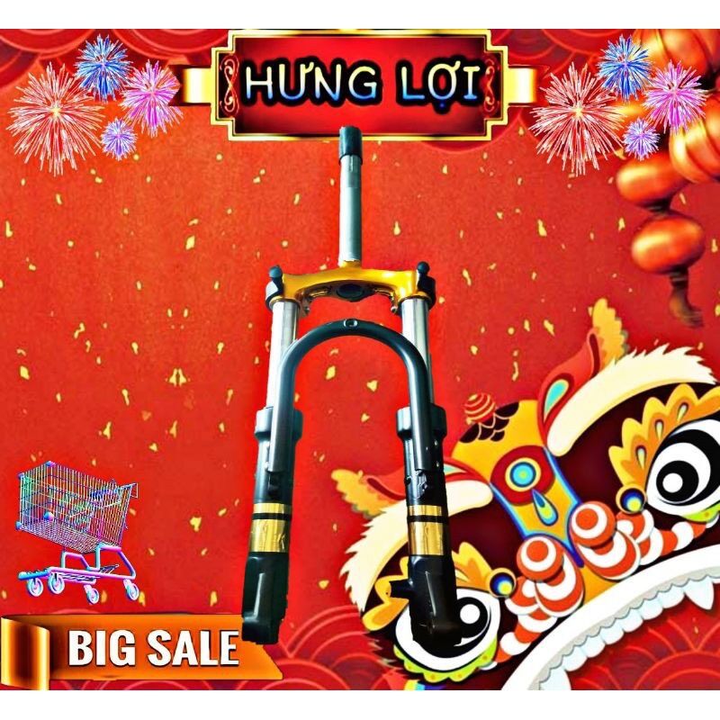 [HCM]Phuộc dầu trước xe đạp điện