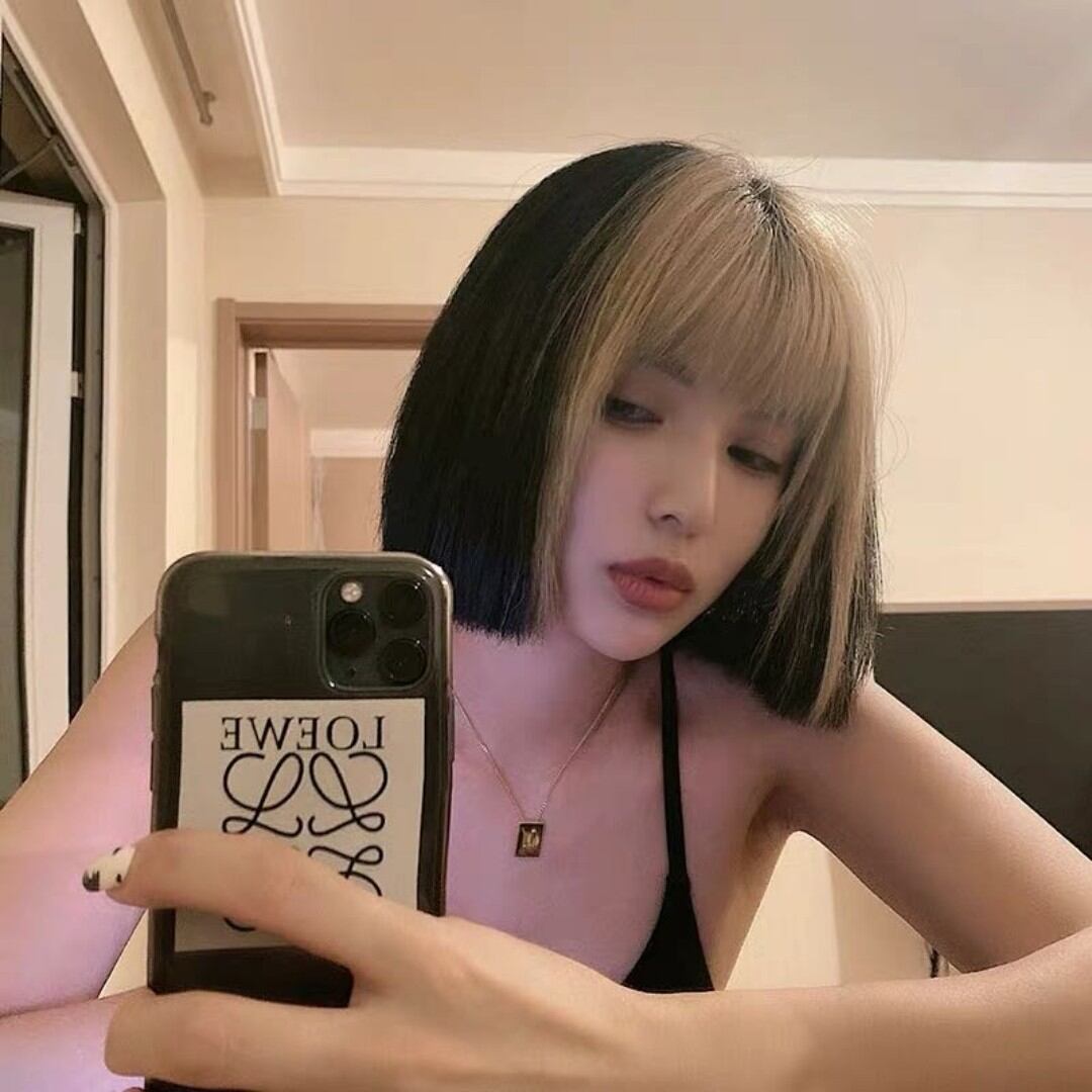 tóc nguyên đầu vic mái line