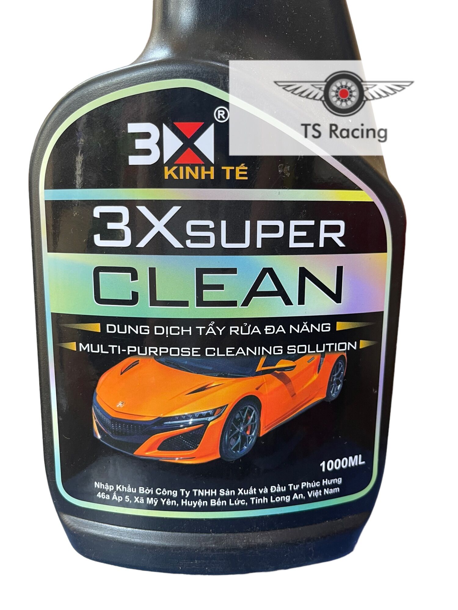 Dung dịch tẩy rửa đa năng 3x super clean 1L