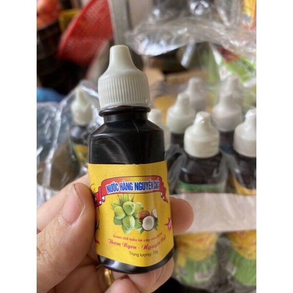 Nước cốt dừa- nước hàng nguyên chất lọ 75g